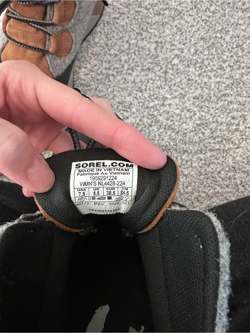 Sorel waterproof lower